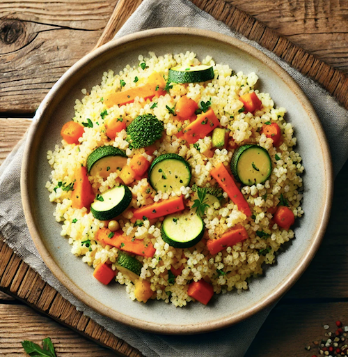 Couscous con verdure alla Siciliana